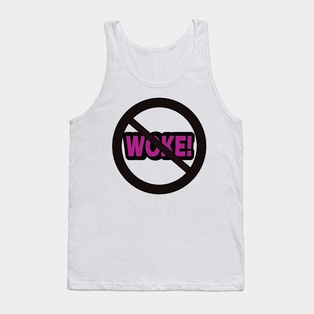 Go Woke Go Broke Tank Top by Wild Heart Apparel